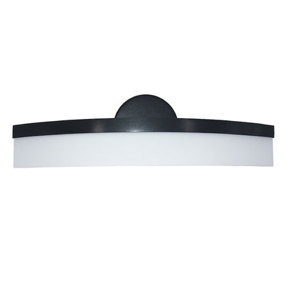 Origin 21 Lynnpark 20-Inch Matte Black LED Vanity Light with Frosted Acrylic Shade