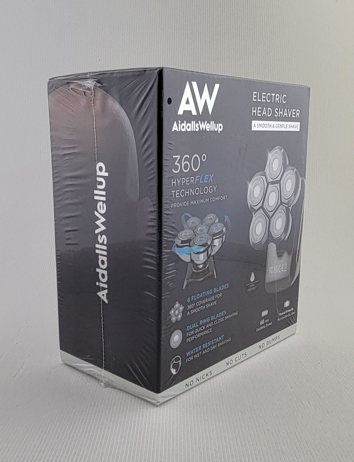 AidallsWellup Electric Head Shaver