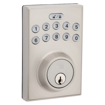 Reliabilt Electronic Deadbolt – Keyless Entry & Satin Nickel Finish