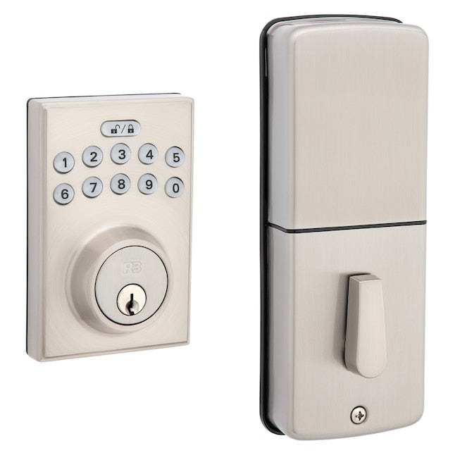 Reliabilt Electronic Deadbolt – Keyless Entry & Satin Nickel Finish