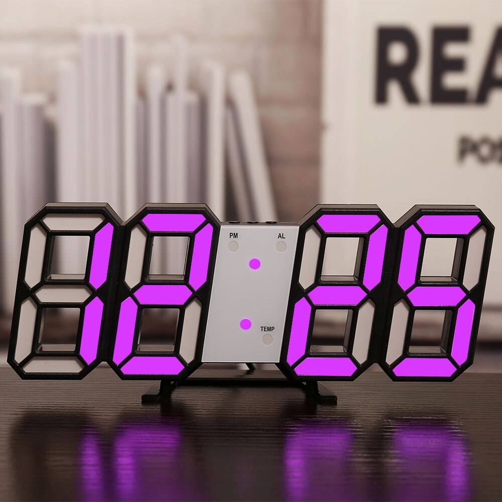 Large LED Digital Wall Clock