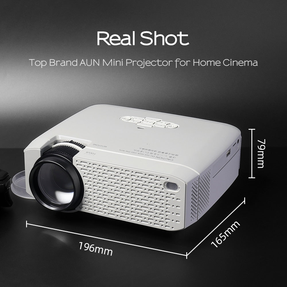 Mini LED Video Projector for Home Cinema