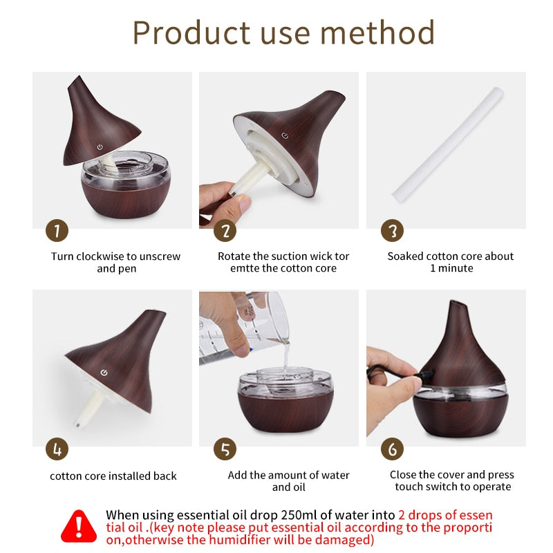 Portable Humidifier Diffuser