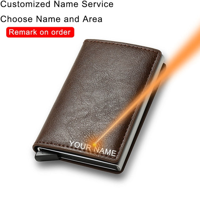 RFID Card Holder Men Wallets