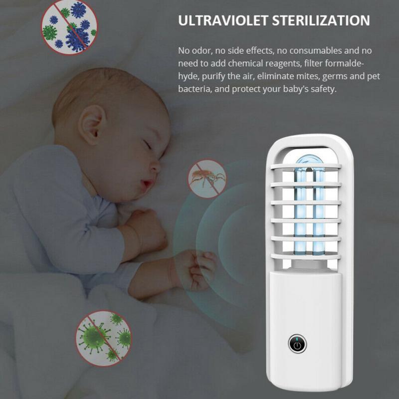 Portable USB Rechargeable UV Sterilizer Light