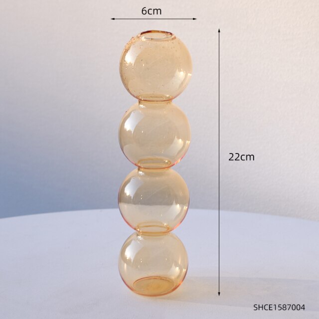 Glass Bubble Ball Vase