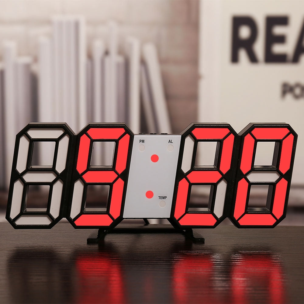 Large LED Digital Wall Clock