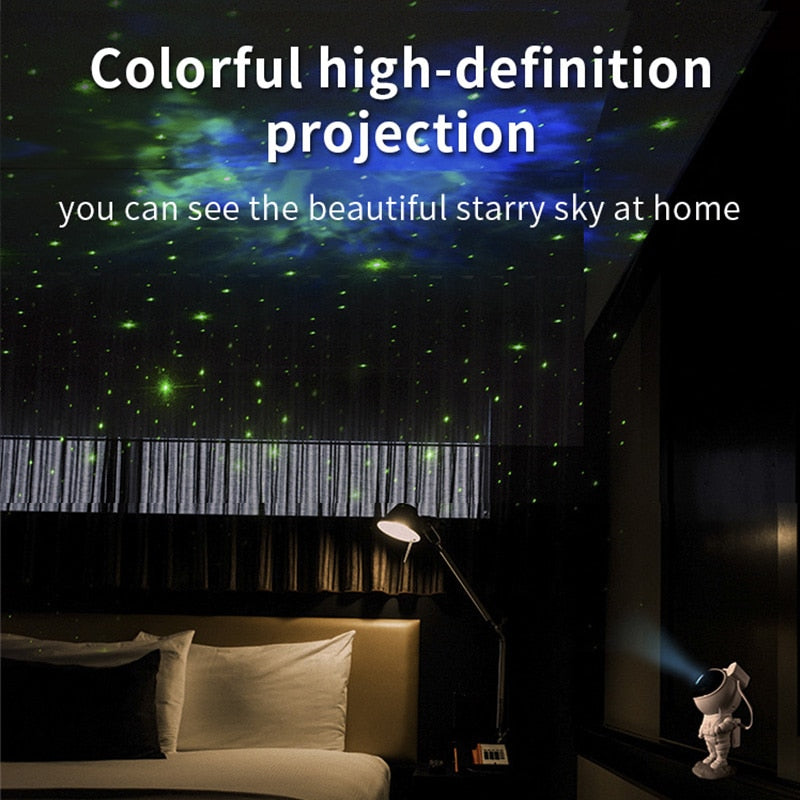 Astronaut Galaxy Projector Lamp