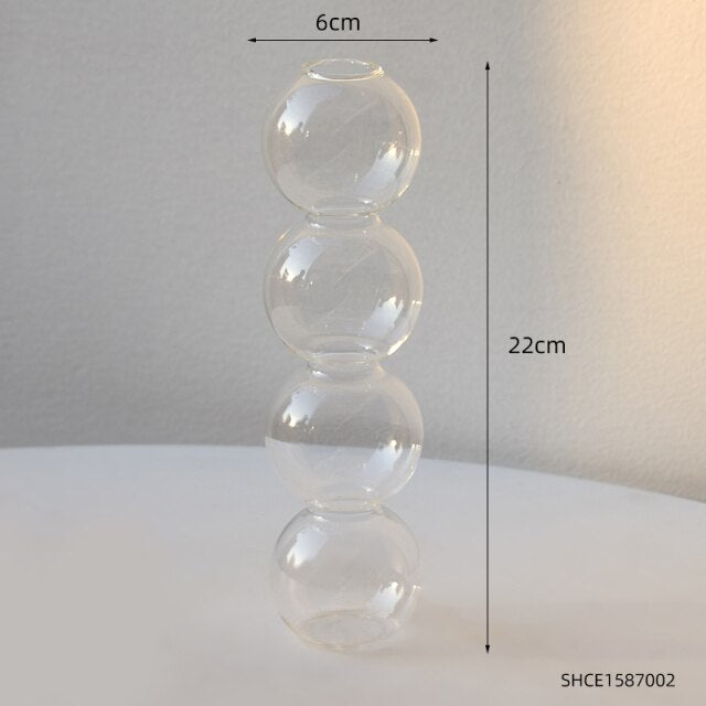 Glass Bubble Ball Vase