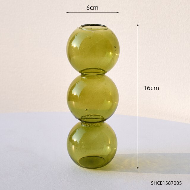 Glass Bubble Ball Vase