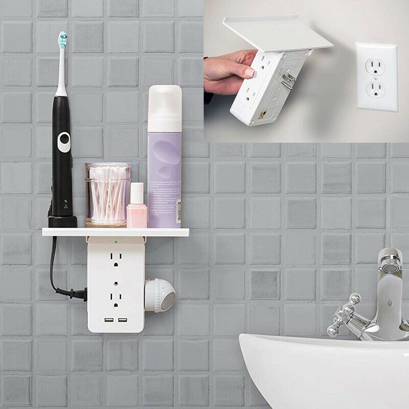 8 Port Electrical Socket Shelf