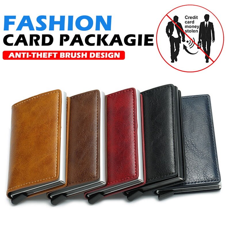 Anti-Theft Card Holder Wallet