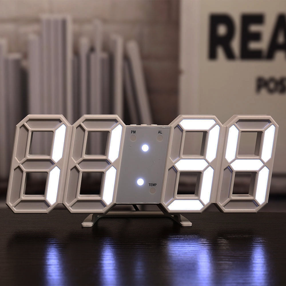 Large LED Digital Wall Clock