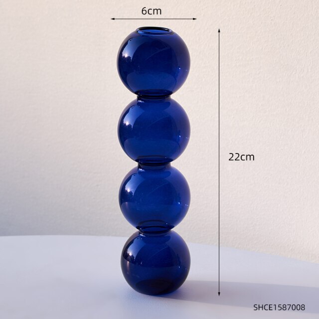 Glass Bubble Ball Vase